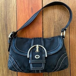 COACH Black Shoulder Purse-Like NEW 💗